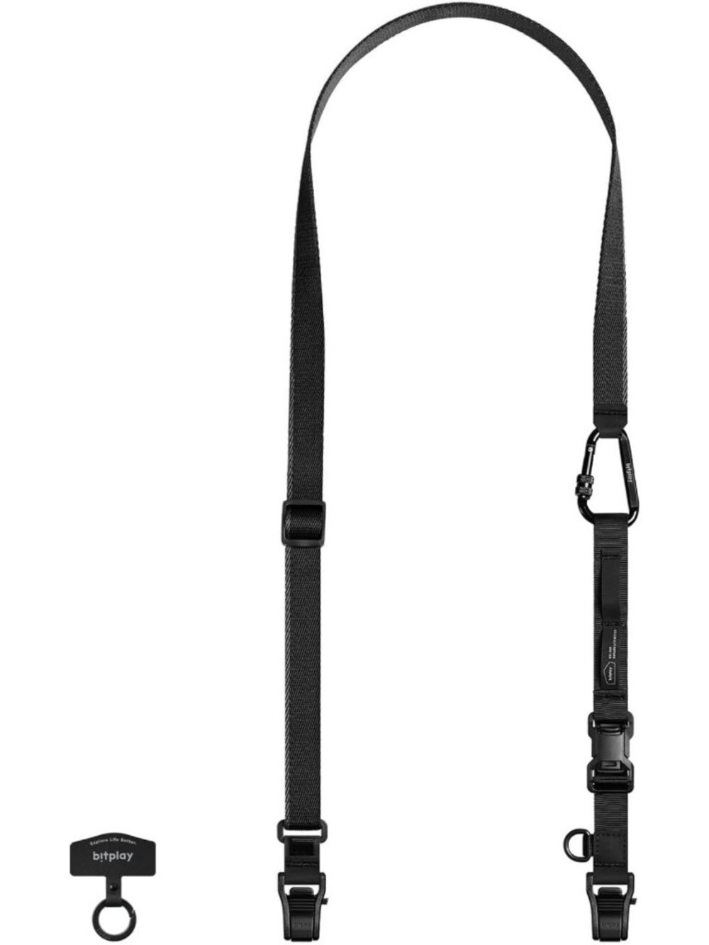 3-in-1 Adjustable Multi-Use Phone Strap Lanyard - Crossbody, Neck & Wrist Style